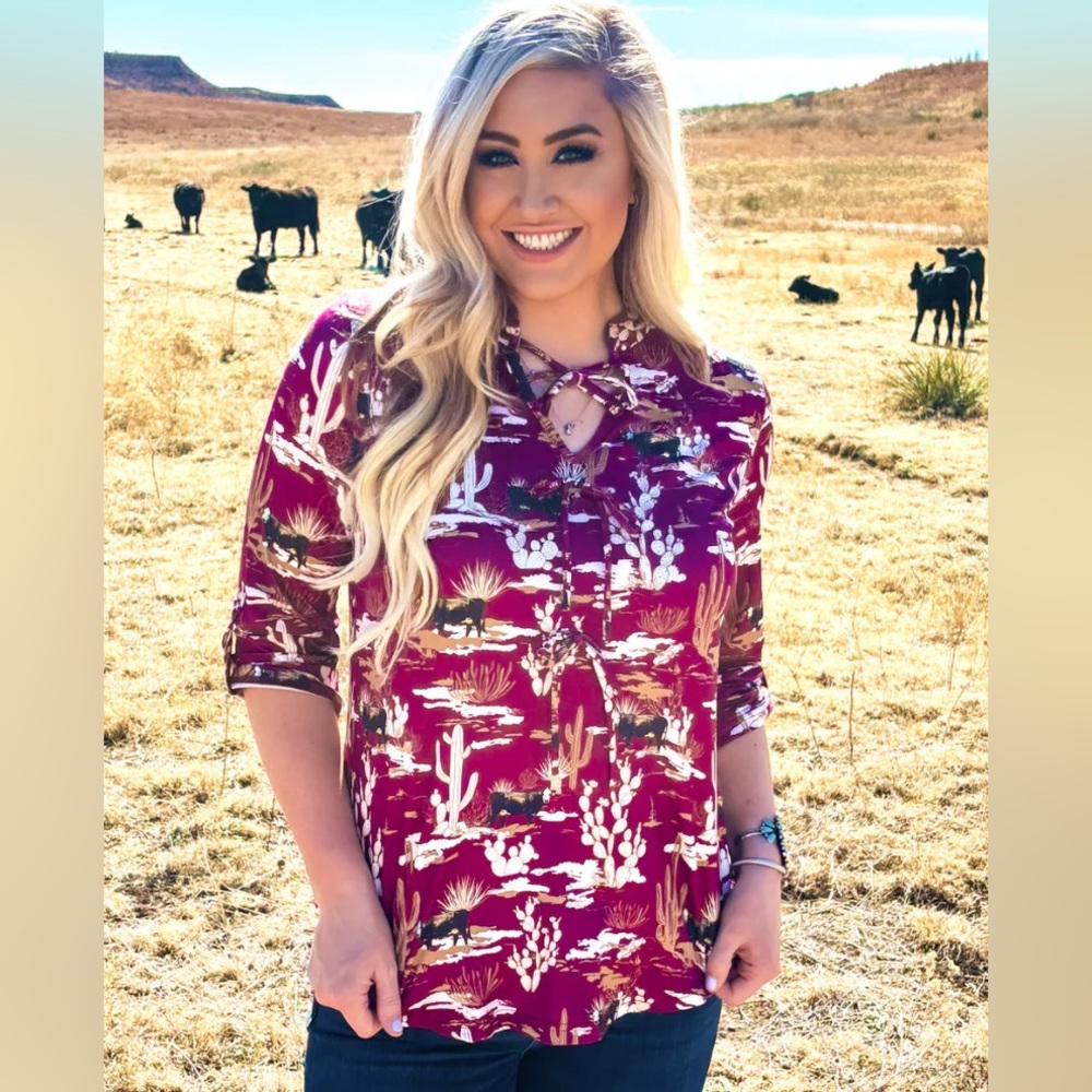 Desert Berry Bow Top